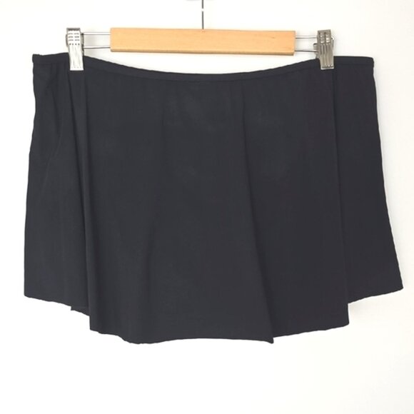Profile by Gottex Women's Black Swim Skirt Flowy Size XL - Picture 2 of 11